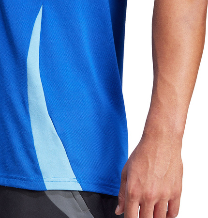 Koszulka męska adidas Tiro 24 Competition Polo niebieska IR7566