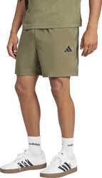 Spodenki męskie adidas Essentials Small Logo Chelsea oliwkowe JF1113