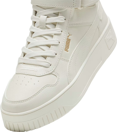 Buty damskie Puma Carina Street Mid WTR kremowe 398050 02