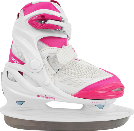 Łyżwy Roces Moody Ice X biało-różowe 450744 001