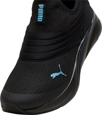 Buty damskie Puma Softride Sophia 2 Slip-On Metachromatic czarne 379590 01