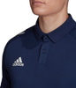 Koszulka męska adidas Condivo 20 Polo granatowo-biała ED9245