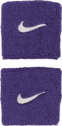 Frotki na rękę Nike Swoosh Wristbands 2 szt. fioletowe N1012405588OS