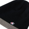 Czapka dwustronna Champion Reversible Beanie czarno-szara 802407 KK001