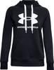 Bluza damska Under Armour Rival Fleece Logo Hoodie głęboka czerń 1356318 001