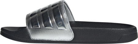 Klapki adidas Adilette Shower czarno-srebrne JQ9282