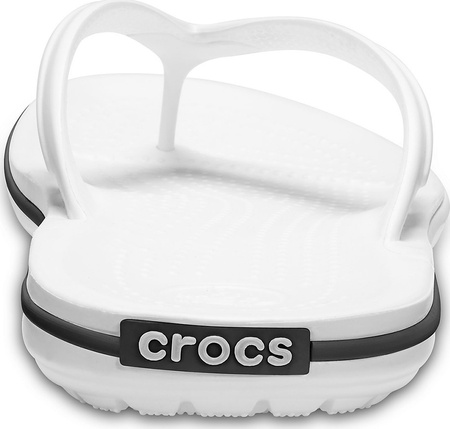 Japonki Crocs Crocband Flip białe 11033 100