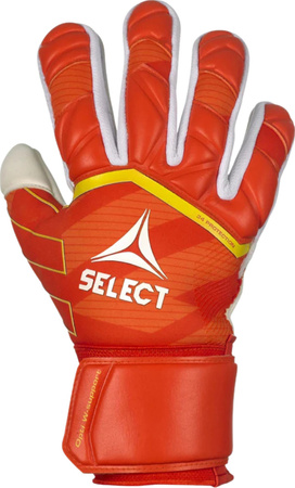 Rękawice bramkarskie Select 34 Protection Flat Cut v24 pomarańczowo-białe 18453