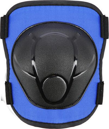 Zestaw ochraniaczy kolana łokcie nadgarstki na rolki, hulajnogę, deskorolkę Nils Extreme H110 rozmiar M granatowe