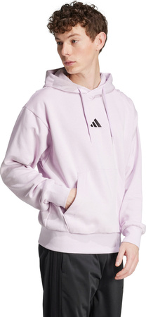 Bluza męska adidas Essentials Feelcozy Fleece różowa IN6065