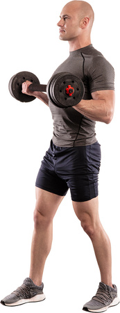 Sztangielki/sztanga kompozyt HMS SGP15 15 KG