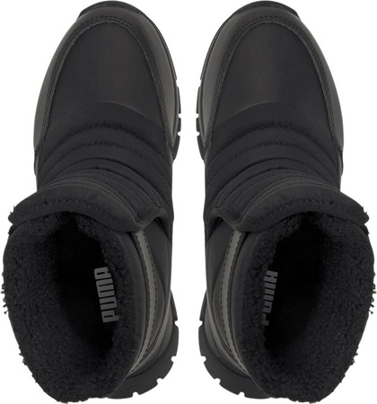 Buty dziecięce zimowe śniegowce Puma Nieve WTR AC PS czarne 380745 03
