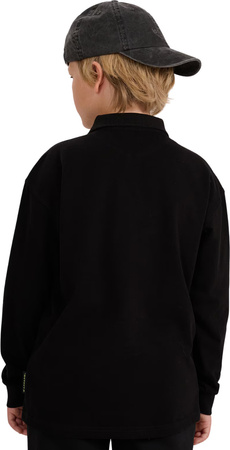 Koszulka dla chłopca longsleeve 4F M483 czarna 4FJWAW25TLONM483 20S