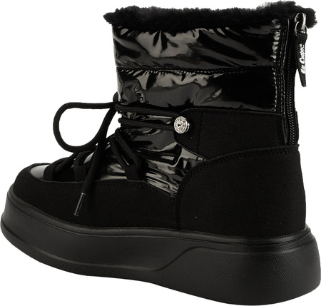 Buty damskie zimowe Lee Cooper czarne LCJ-25-03-3814LA
