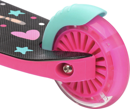 Hulajnoga Meteor trójkołowa Funny różowa 17748