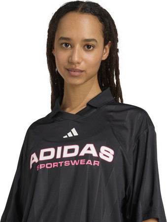 Koszulka damska adidas Tiro Q4 Polo czarna JN2749