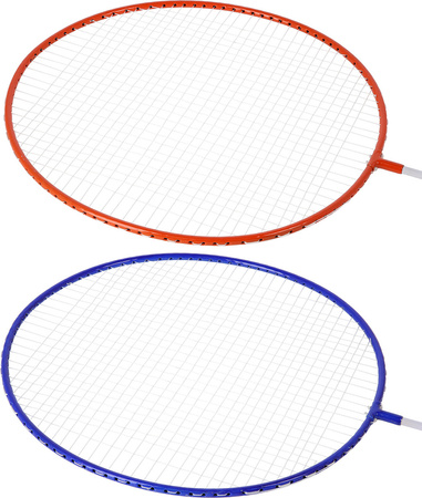 Zestaw rakietek do badmintona 2 sztuki lotki junior Nils NRZ052 steel