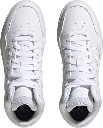 Buty męskie adidas Hoops 3.0 Mid Lifestyle Basketball Classic białe ID9838