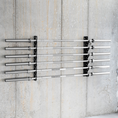 STR46 WIESZAK UCHWYT PRZYŚCIENNY NA GRYFY OLIMPIJSKIE COMMERCIAL HMS