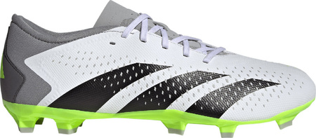 Buty piłkarskie adidas Predator Accuracy.3 L FG biało-szare GZ0014