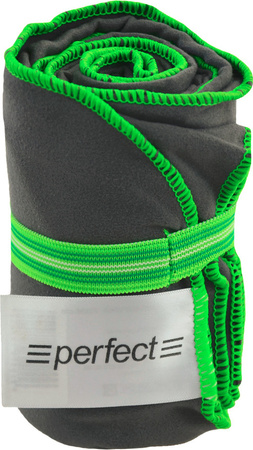 Ręcznik szybkoschnący Perfect microfibra szary 47x55cm