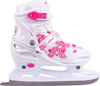 Łyżwy Roces Jokey Ice 3.0 Girl biało-różowe 450708 01