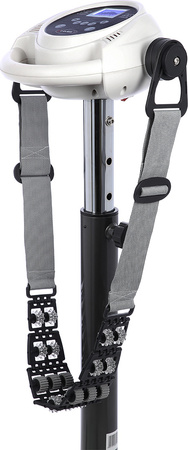 Masażer programowany stojący wyszczuplający HMS wymiary 80 x 48 x 102-123,5 cm