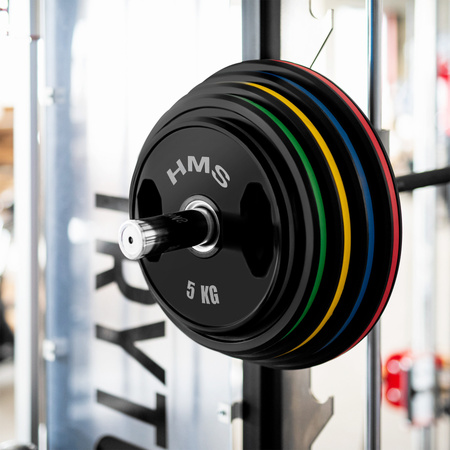 Talerz olimpijski ogumowany 2 x 5 kg HMS TOG05 2 x 5 kg