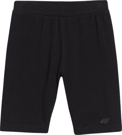 Legginsy dla dziewczynki 4F CAS F014 głęboka czerń 4FJWSS25TSTIF014 20S