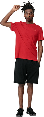 Koszulka męska 4F czerwona H4Z22 TSM352 62S