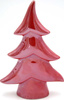 Choinka dekoracyjna czerwona 8,5x3,5x12,5cm