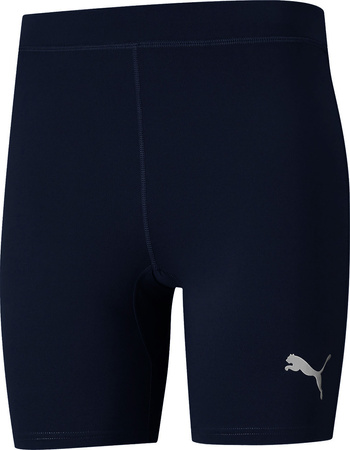 Spodenki termoaktywne męskie Puma Liga Baselayer Short Tight granatowe 655924 20