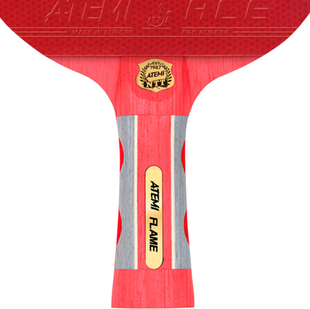 Zestaw do tenisa stołowego ping ponga Atemi Flame 1 x rakietka 2 x piłeczki ***
