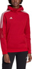 Bluza damska adidas Tiro 21 Sweat Hoody czerwona GM7327