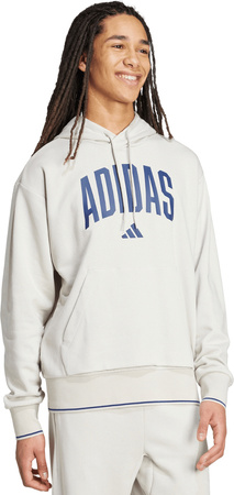 Bluza męska adidas Collegiate Hoodie jasnoszara KC3872