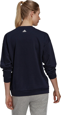 Bluza damska adidas U4U Soft Knit Swe granatowa GS3880