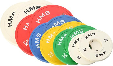Talerz olimpijski HMS CBRS50 2x5 KG