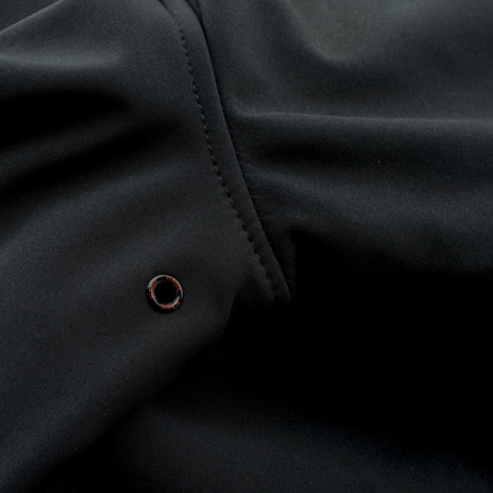 Męski Softshell Iver black/spicy orange/asphalt rozmiar xxxl