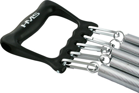 Ekspander treningowy sprężynowy do ćwiczeń metalowy regulowany HMS EM03