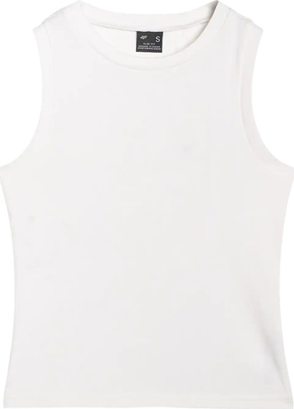 Koszulka damska 4F F132 biała 4FWMM00TSLEF132 10S