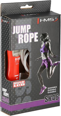 Skakanka treningowa do ćwiczeń z licznikiem HMS SK46 275cm