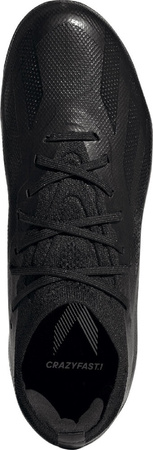 Buty piłkarskie dziecięce adidas X Crazyfast.1 FG czarne IE6636