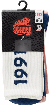 Skarpety za kostkę Iguana IGNINI 3 PACK rozmiar 43-46