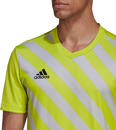 Koszulka męska adidas Entrada 22 Graphic Jersey żółto-szara HF0118