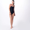 Damski strój kąpielowy Aquawave SUBLIME II WMNS black/raspberry sorbet rozmiar L