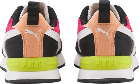 Buty damskie sportowe snekarsy R78 czarno-różowo-białe 373117 56