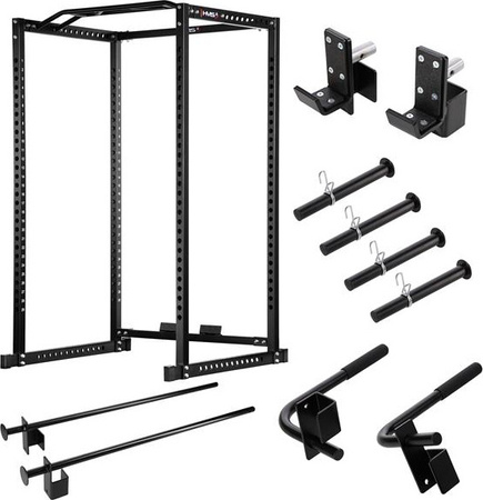 Klatka treningowa wielofunkcyjna domowa z akcesoriami HMS