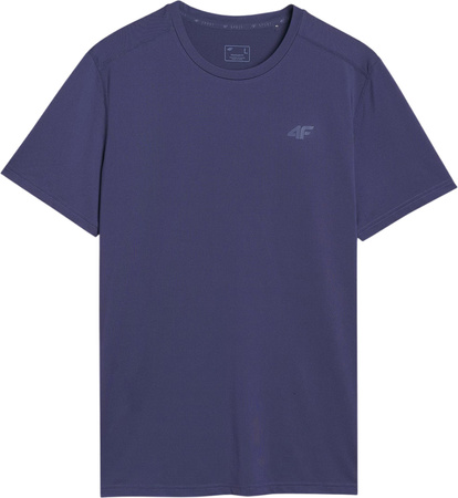 Koszulka męska 4F FNK M1343 granatowa 4FWSS25TFTSM1343 30S
