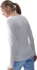 Koszulka damska Longsleeve 4F F376 biała 4FWMM00TLONF376 10S