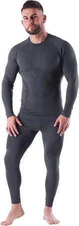 Bielizna termoaktywna męska zestaw bluza spodnie Ragnar Nils btz0060 szara rozmiar XXL/XXXL